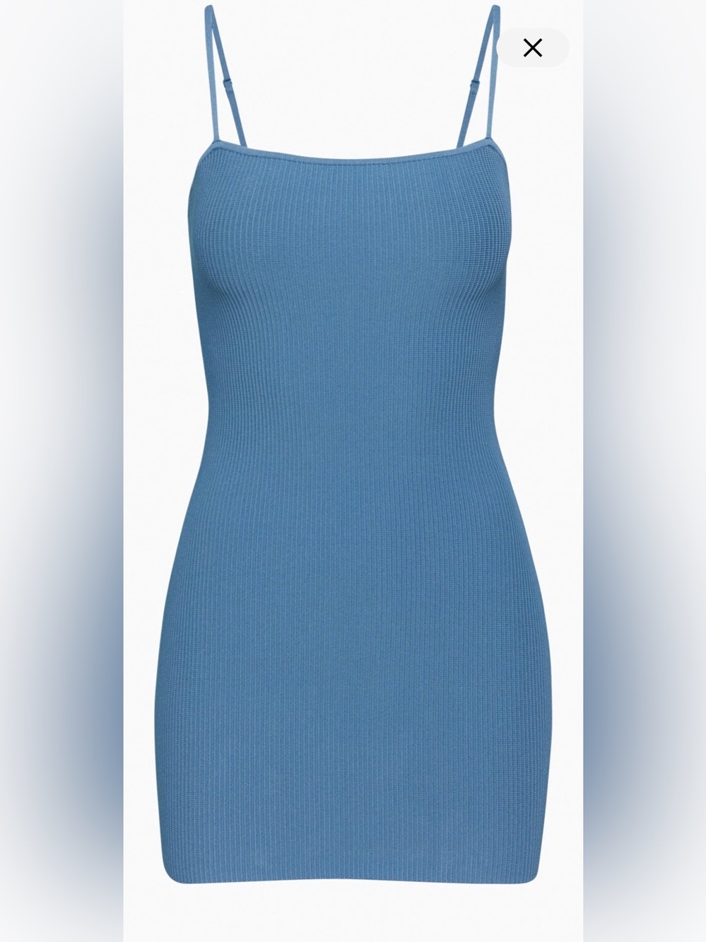 Babaton Sculpt Knit Cami Dress by Aritzia -figure-hugging & ribbed, sz S, guc💙